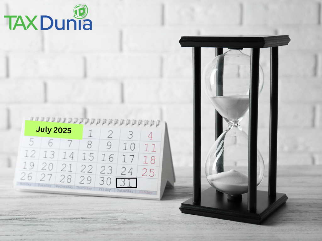 due date to file ITR for AY 2025-26