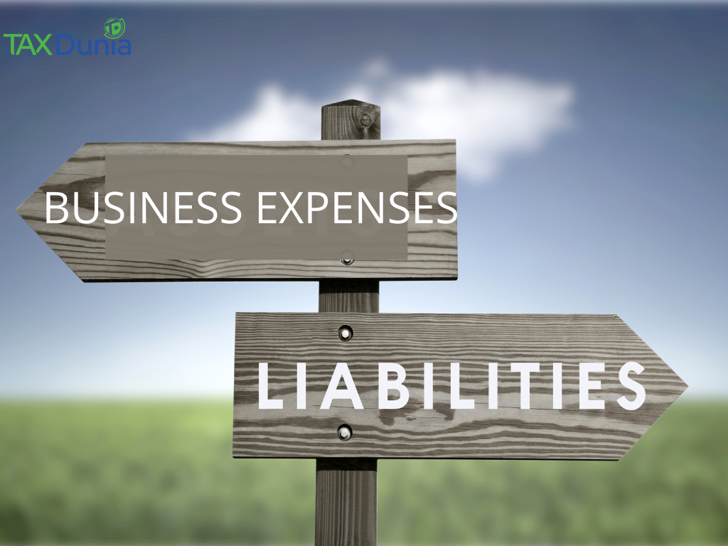 business expenses and liabilities