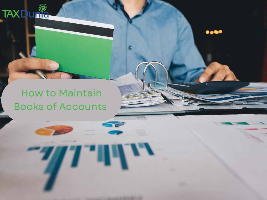 maintenance of books of accounts in India